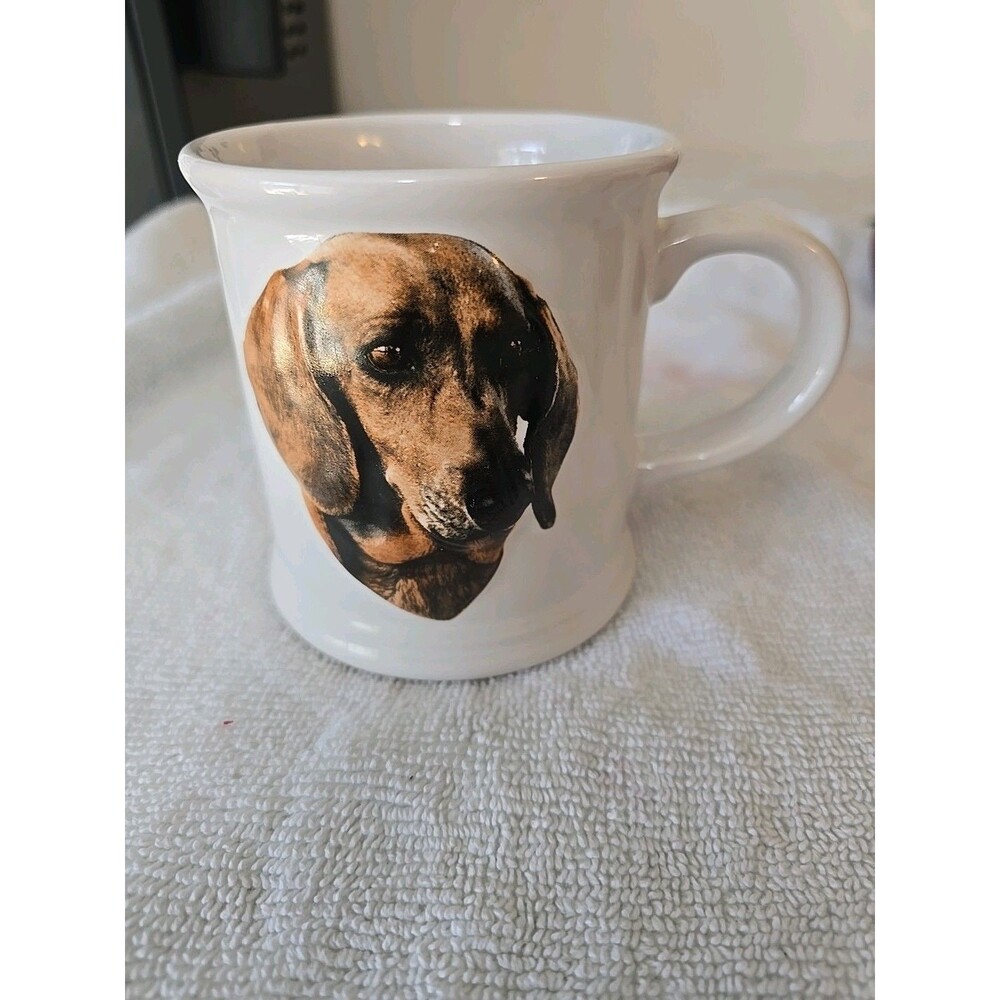 VTG Xpres 1999 Dachshund Relief Coffee Mug Best Friend Originals Barbara Augello